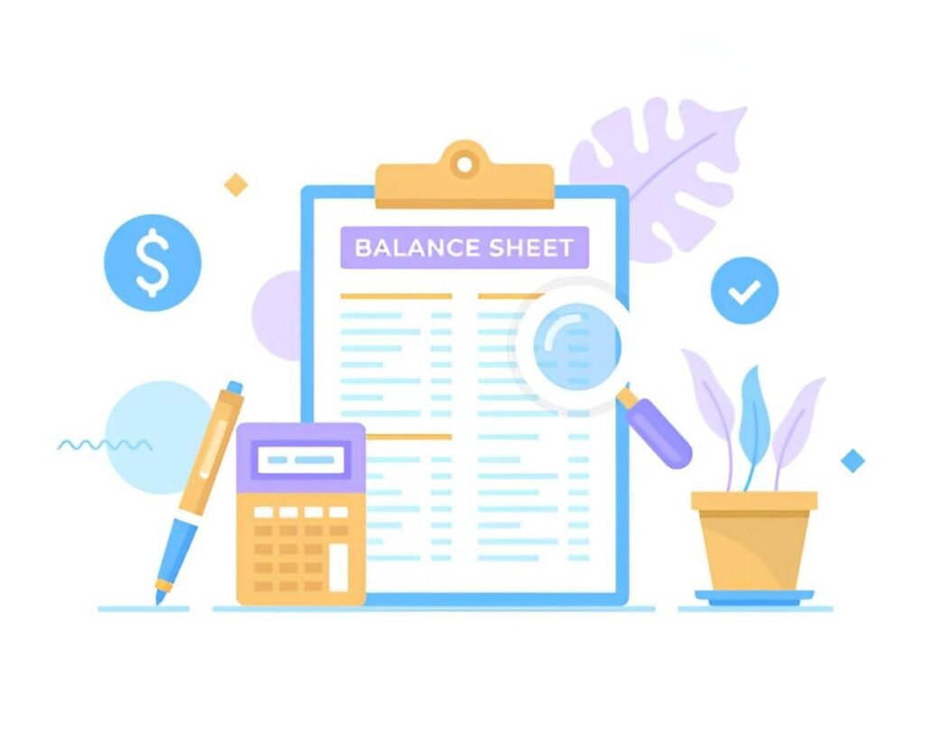 Accounting Balance Sheet Excel Template