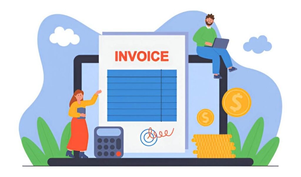 Accounting Service Invoice Excel Template