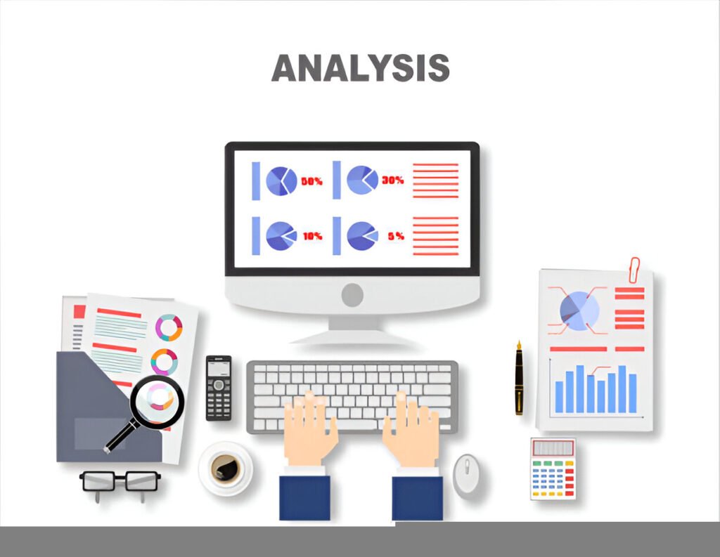 Analysis Business Gantt Chart Free Excel Template