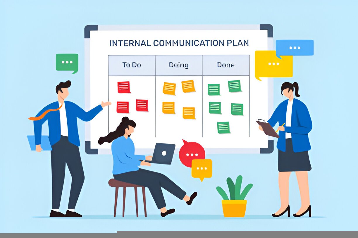 Communication Plan Gantt Chart Template – Streamline Project ...