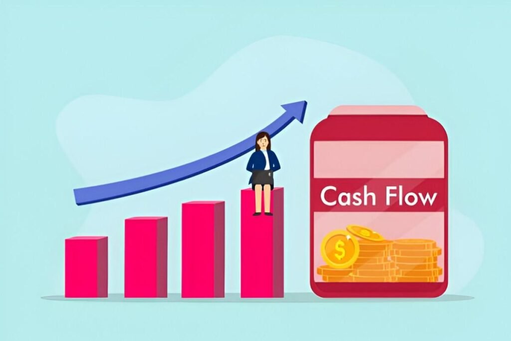 Daily Business Accounting Cash Flow Excel Template