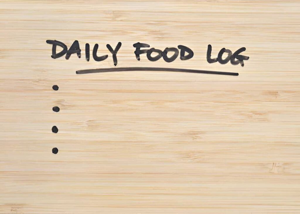 Daily Food Log Excel Template