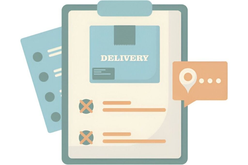 Delivery Note Excel Template