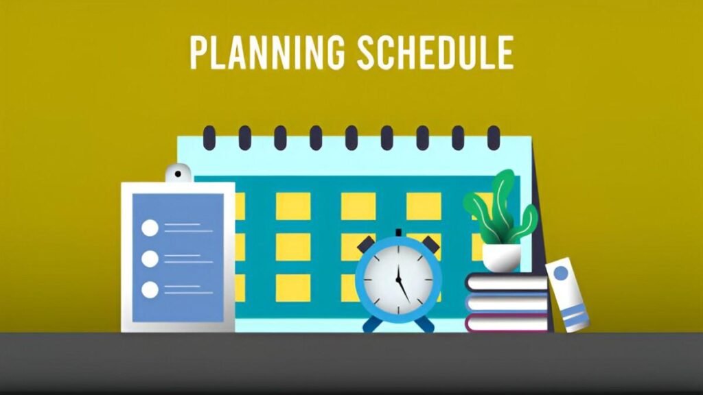 Academic Term Planning System Excel Template