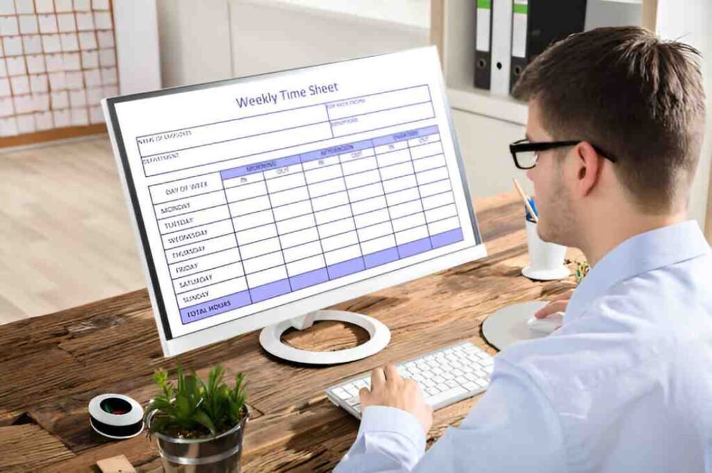 Biweekly Employee Timesheet Excel Template