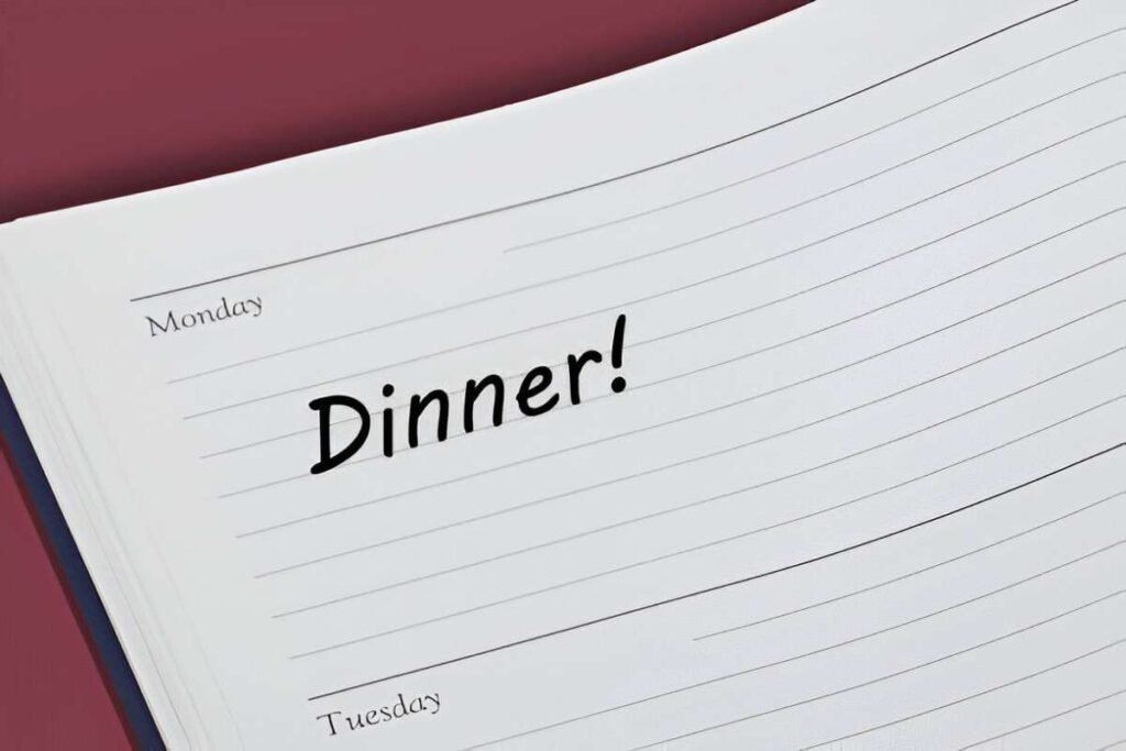 Dinner Party Journal Excel Template