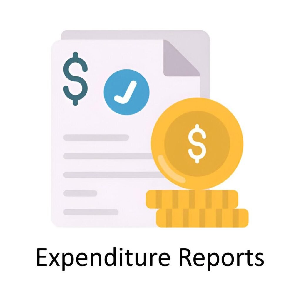 Expenditure Budget A4 Excel Template