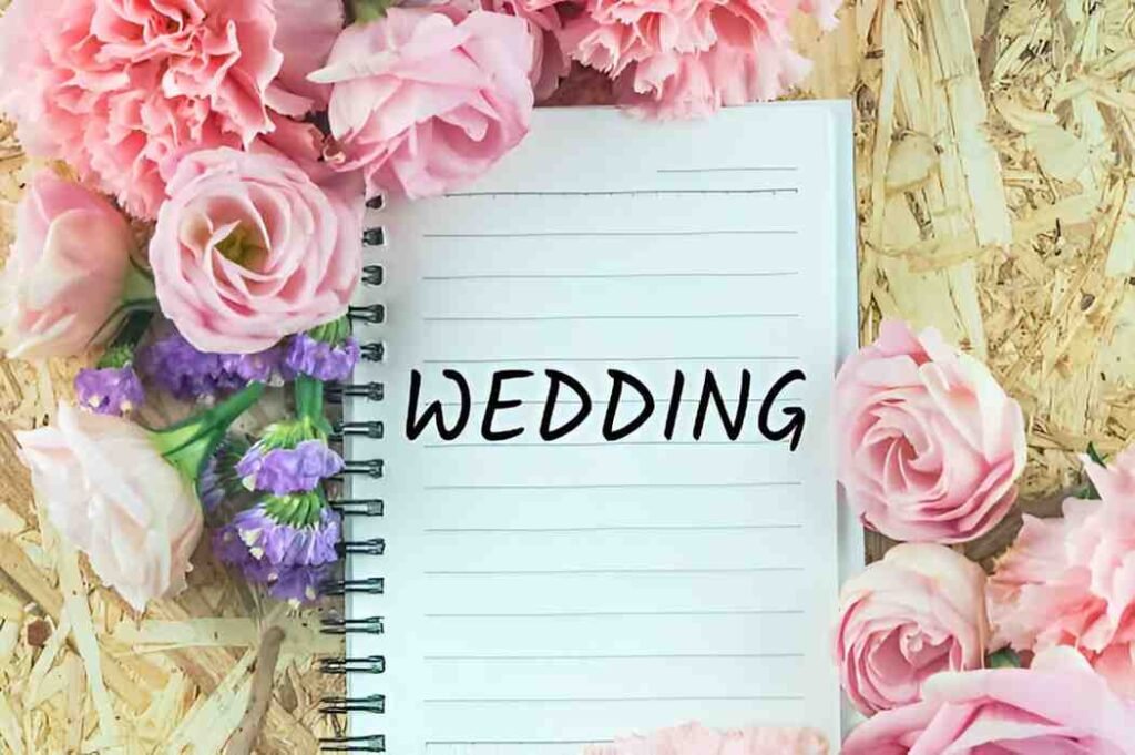 Free Printable Wedding Budget Worksheet Template A4