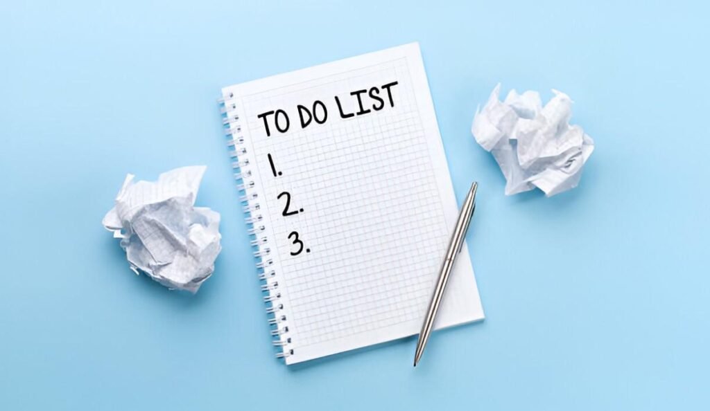 Homework To-Do List Excel Template