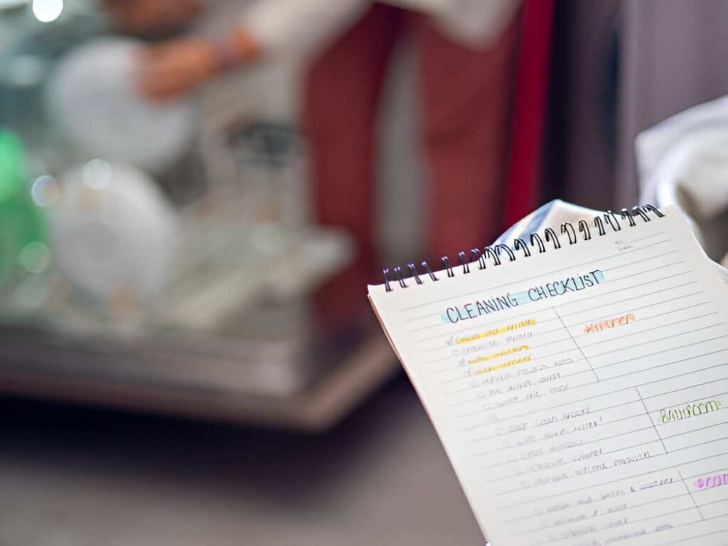 House Cleaning Checklist Excel Template