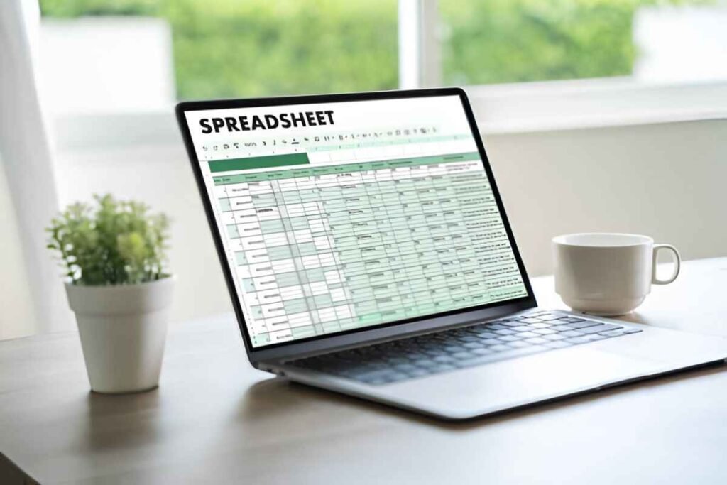 Household Monthly Budget Spreadsheet Excel Template