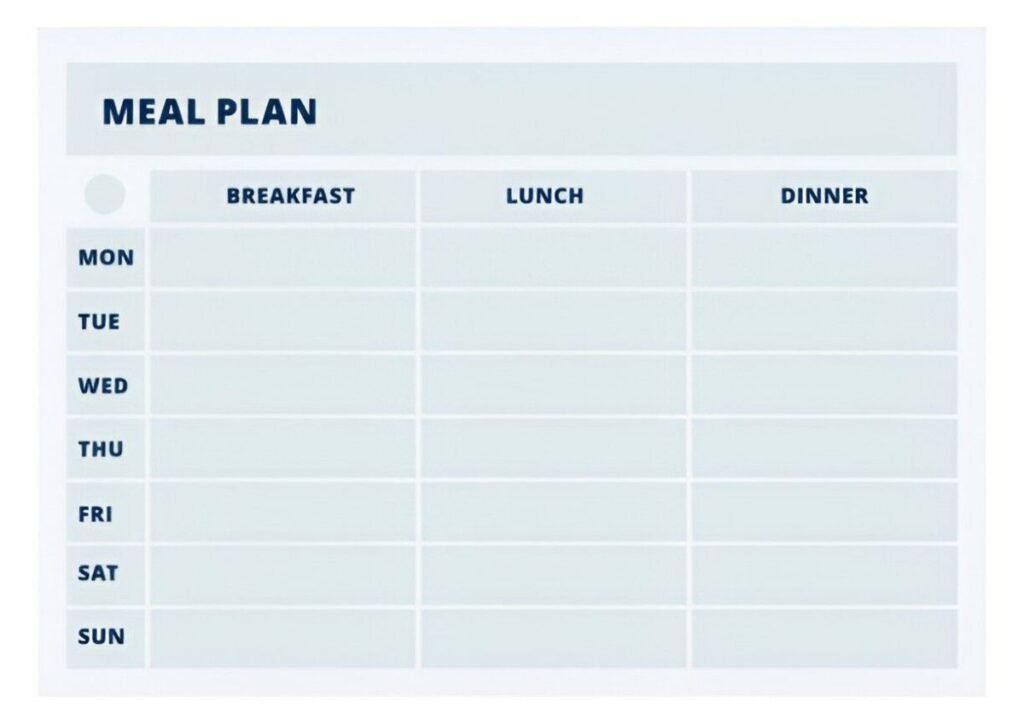Personalized Nutrition Tracker & Meal Planner Template
