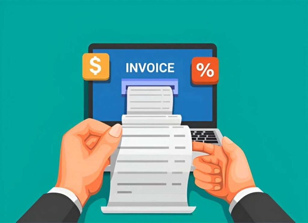 Professional Sales Invoice Generator Excel Template