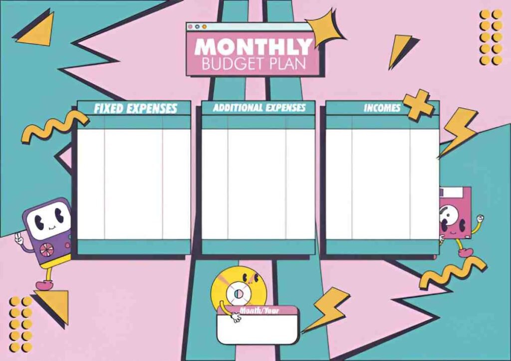 Project Budget Monthly Excel Template