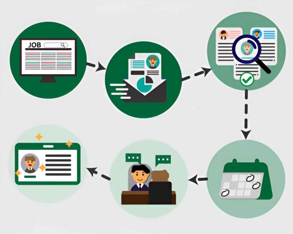 Recruitment Process Gantt Chart Excel Template