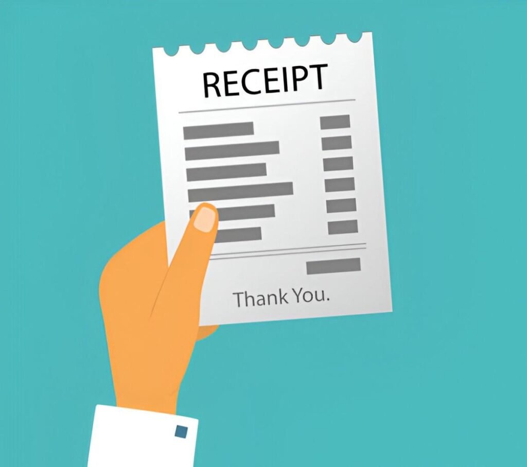 Reimbursement Form with Receipts Excel Template