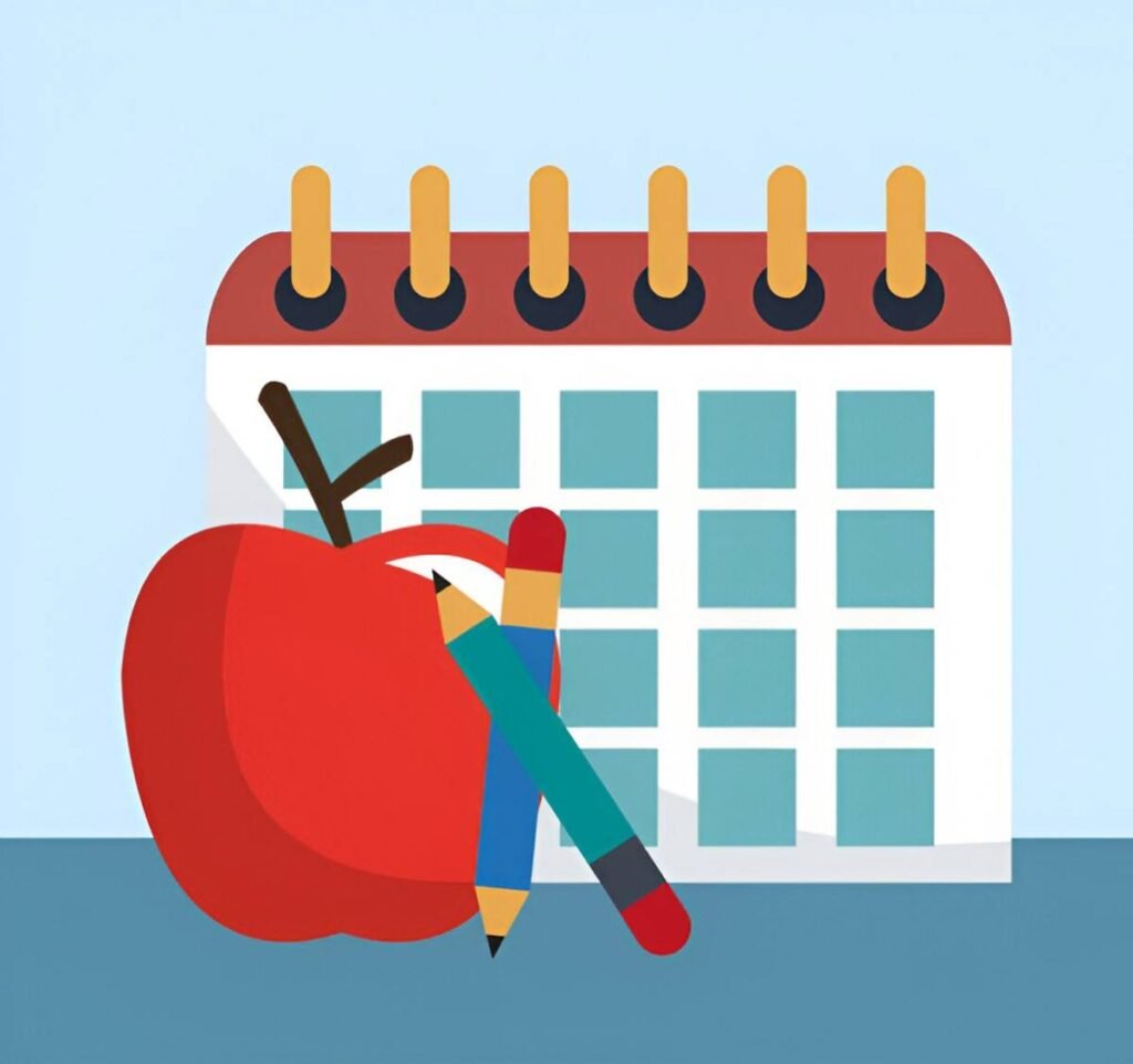 School Event Calendar Excel Template