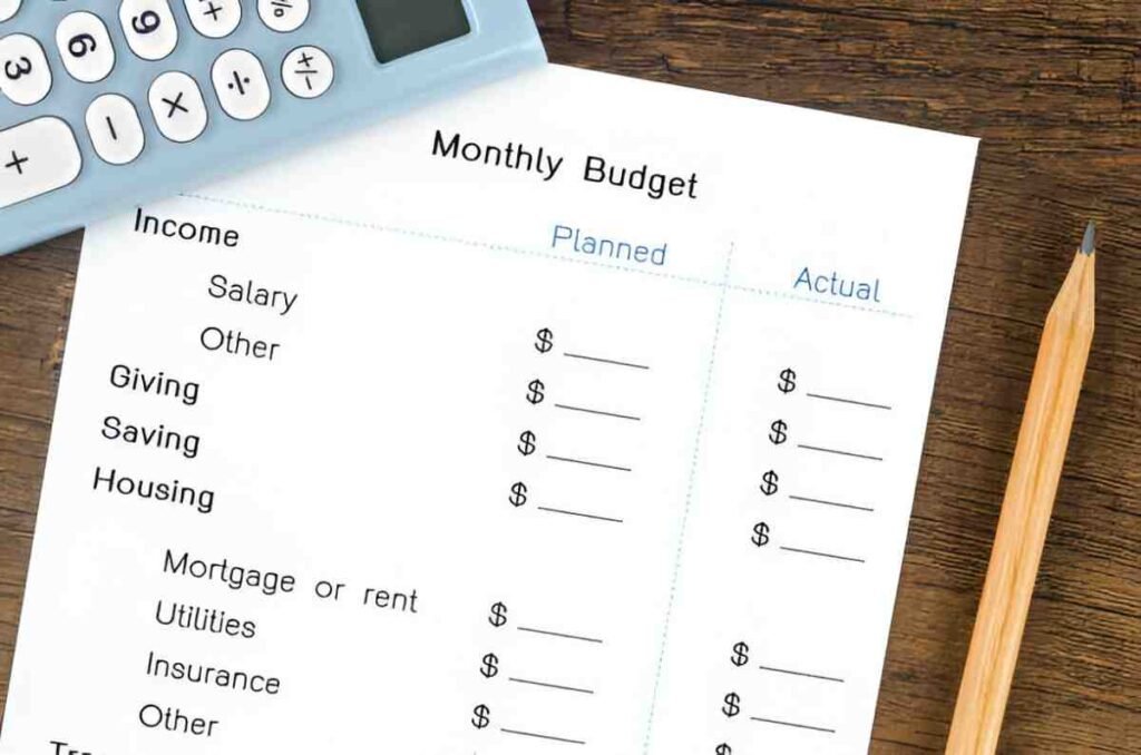 Simple Home Budget Template Excel