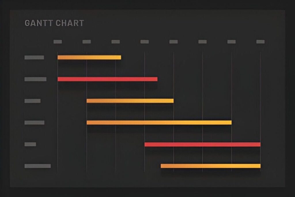 Simple Travel Gantt Chart Excel Template