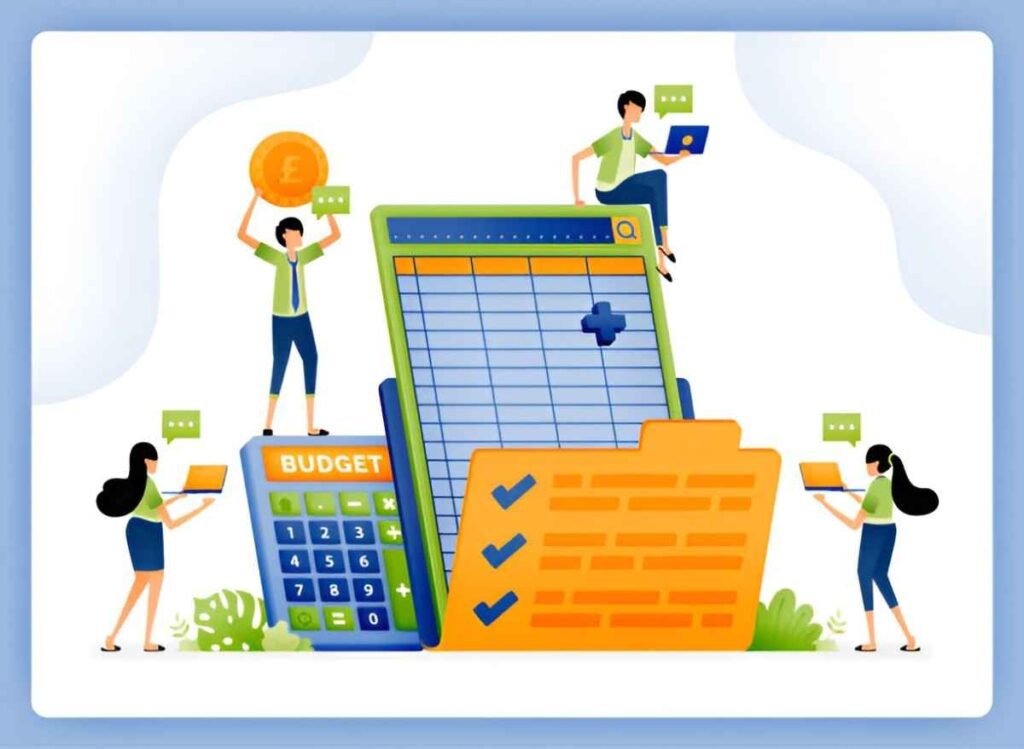 Student Budget Worksheet US Excel