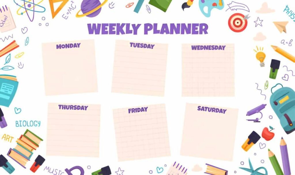 Weekly Lesson Plan Template