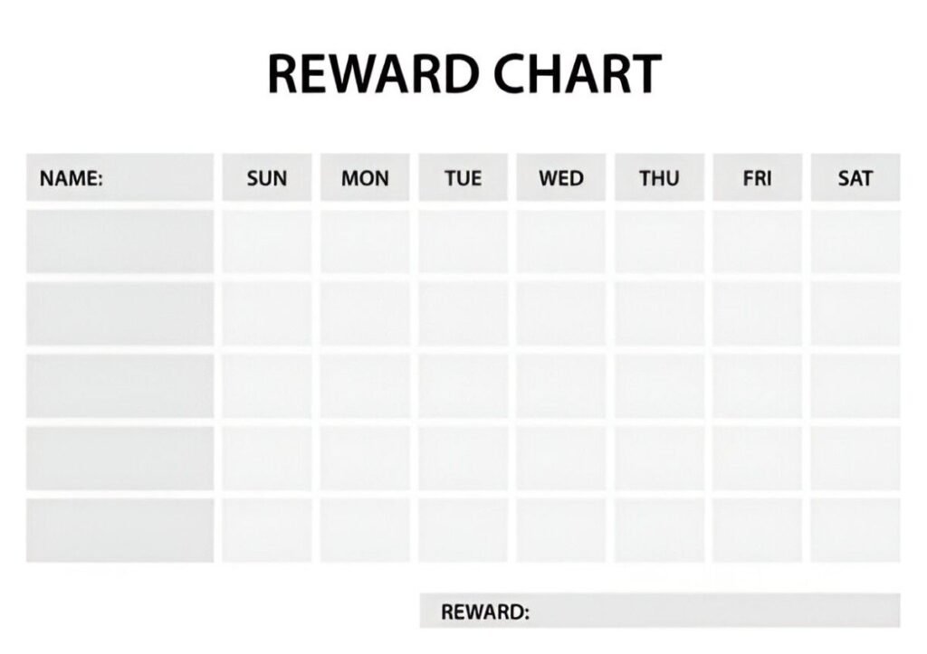 Weekly Reward Chart Excel Template