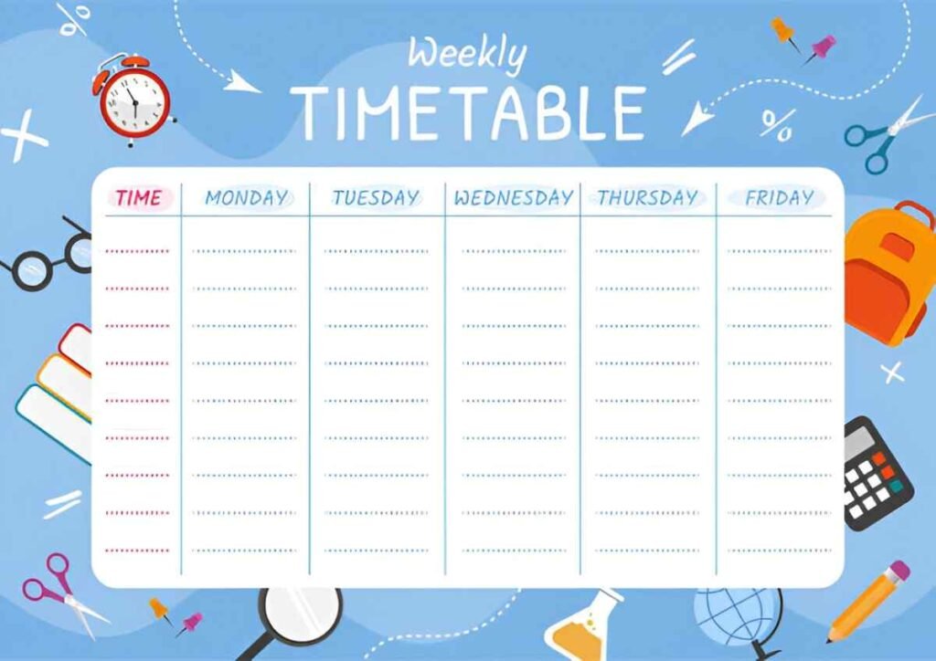 Weekly Time Sheet Excel Template