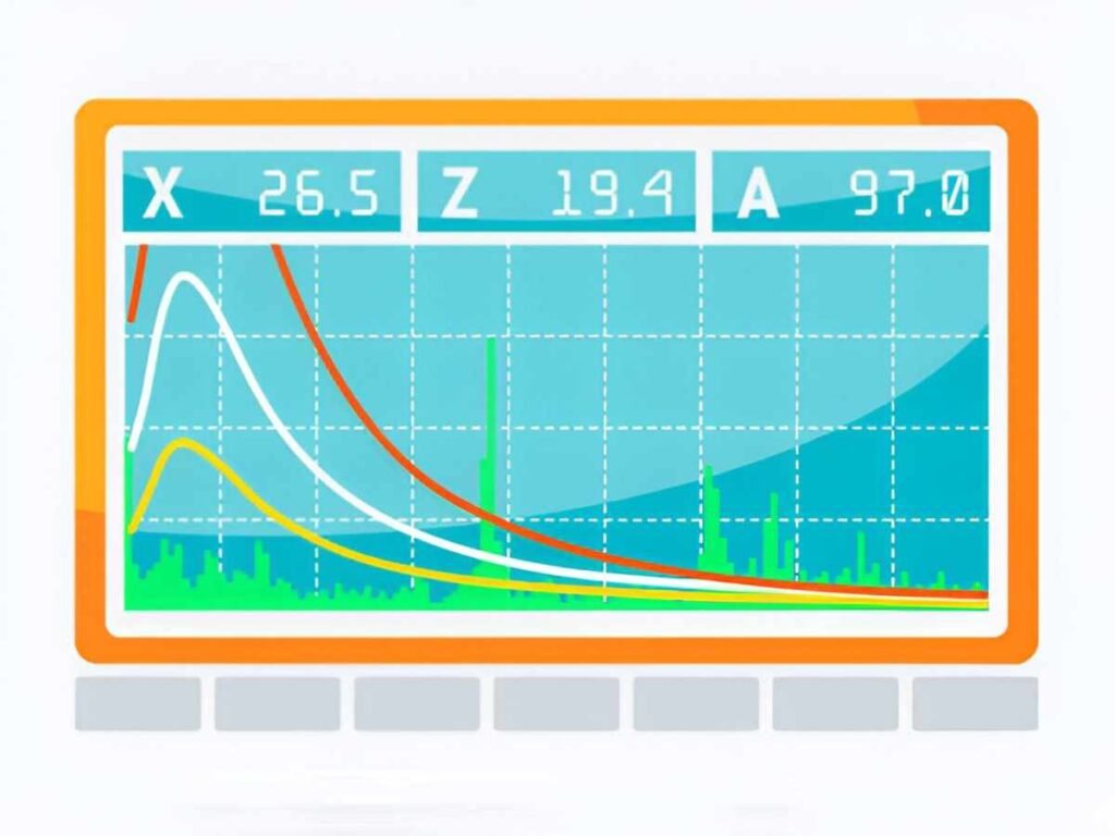 X-Ray Diffraction Rocking Curve Analysis Tool Excel Template