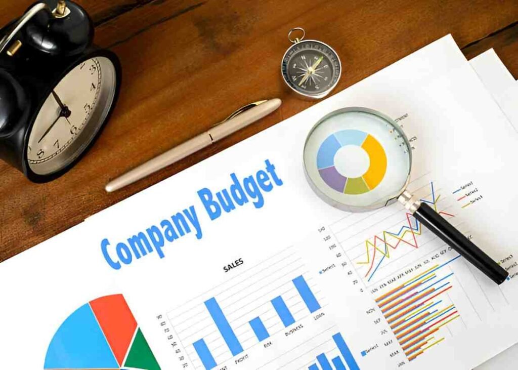 Yearly Corporate Budget Template